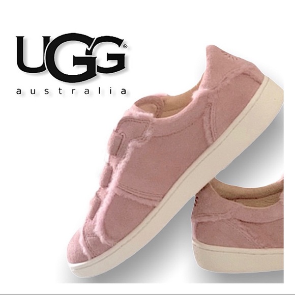 NWT UGG Pure Retro 90’s Inspired Pink Suede Sneak - Picture 8 of 9